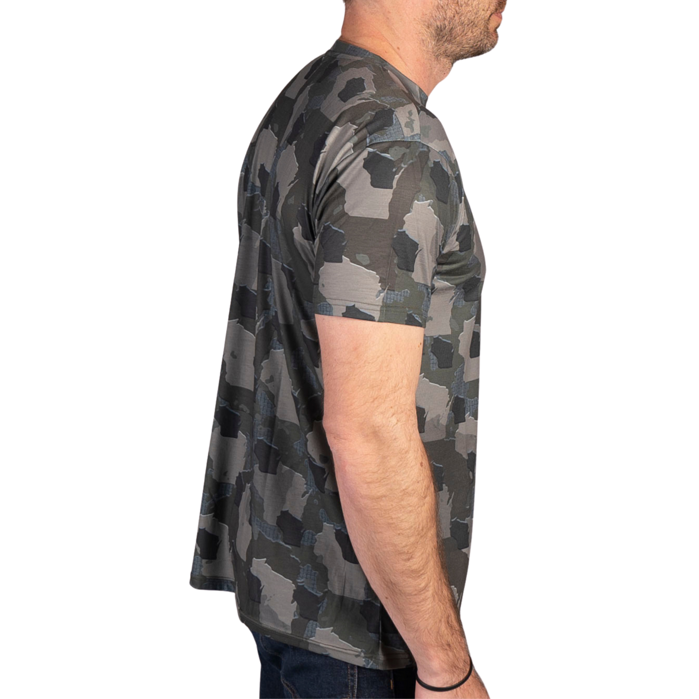 Wisconsin Camo - Short Sleeve Shirt
