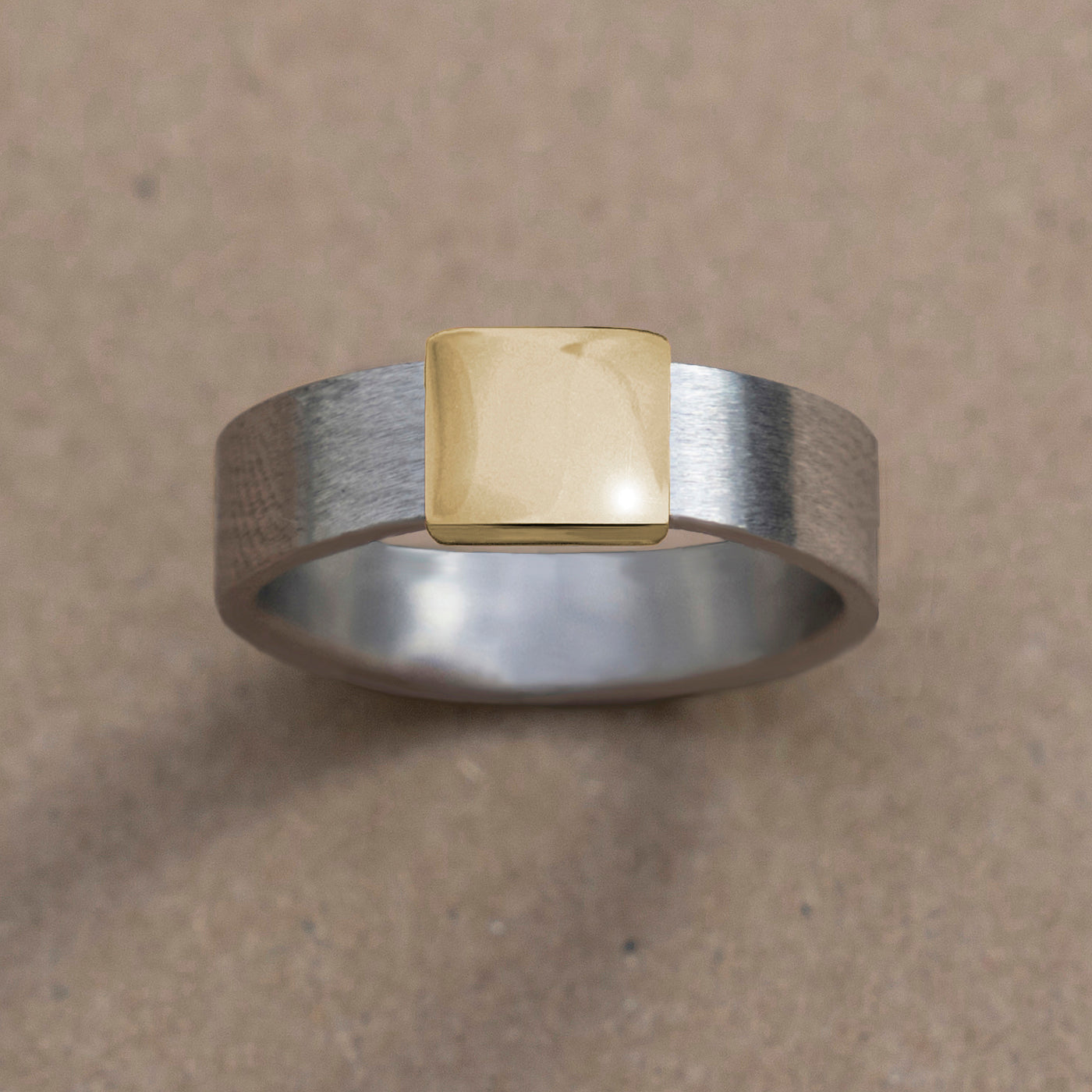 Classic 7mm 14 Kt Yellow Polished Gold Insert Barrel Band
