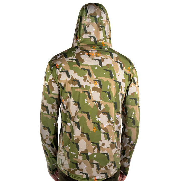 A.I. State Camo - Fall Performance Hoodie