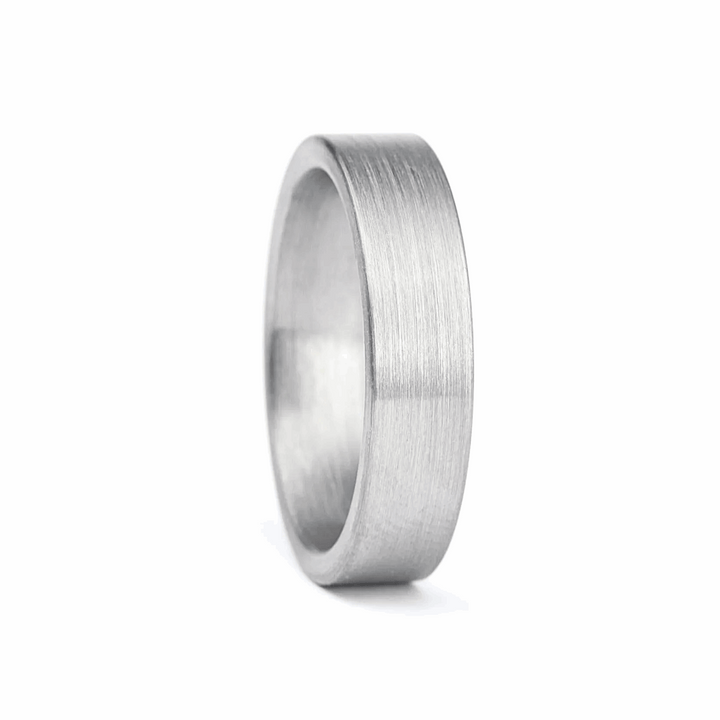 a rugged men's wedding ring crafted from an authentic shotgun barrel. Made in the USA, this unique ring is designed for hunters and outdoorsmen who live for the hunt. A perfect symbol of commitment with an edge of adventure.
