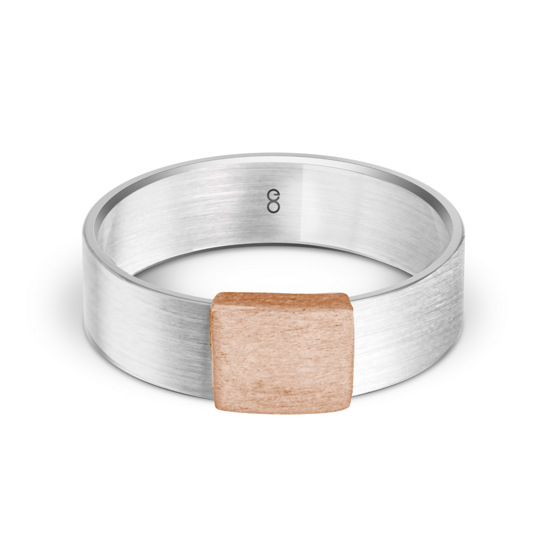 Classic 7mm 14kt Rose Gold Barrel Band