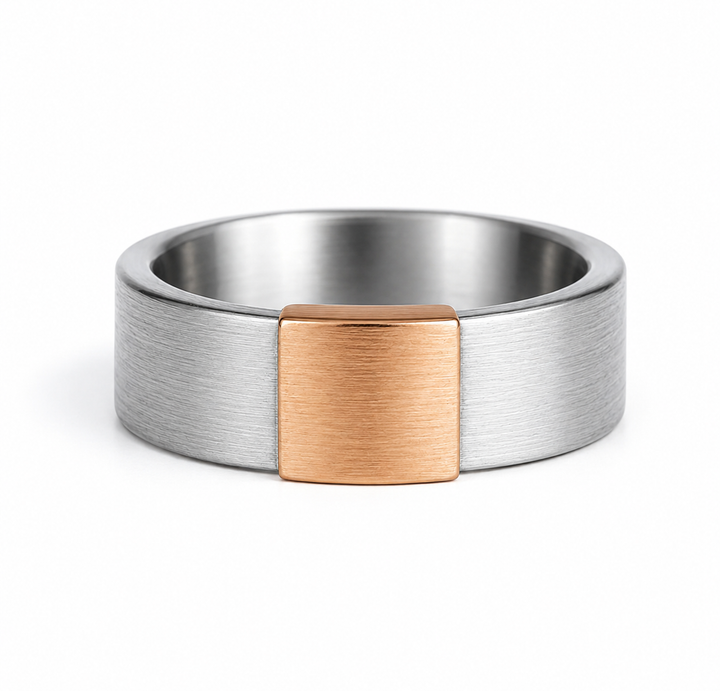 Classic 7mm 14kt Rose Gold Barrel Band