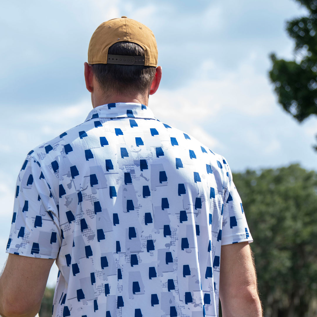 Auburn Tigers Camo Gameday Men's performance Polo