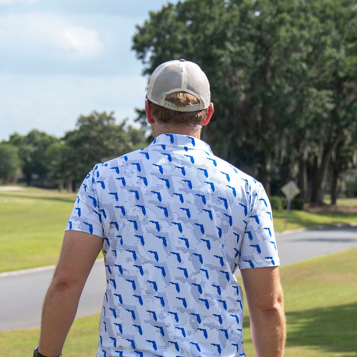 Florida Gator Camo Gameday Men's performance Polo