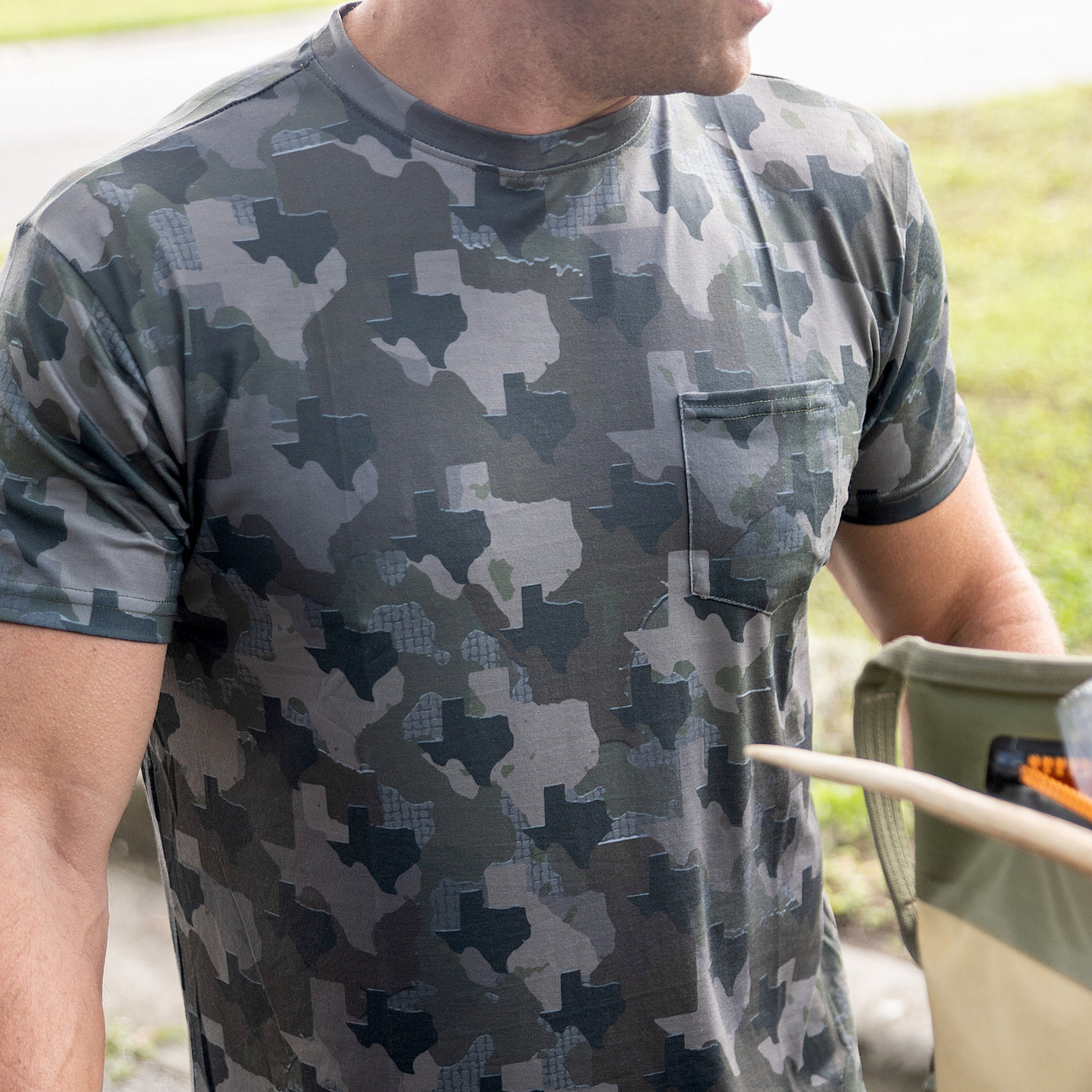 Texas Camo men's short sleeve shirt - Everyday Outdoors.