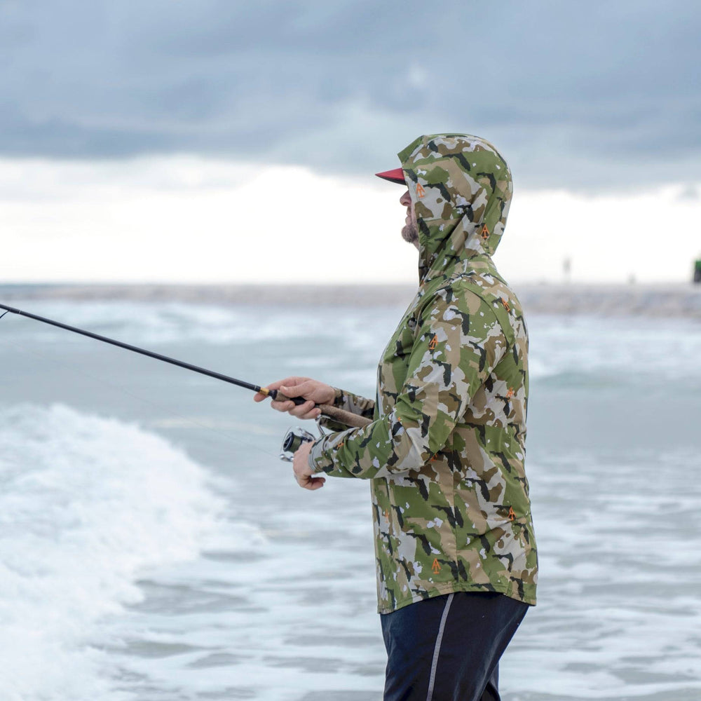A.I. State Camo - Fall Performance Hoodie