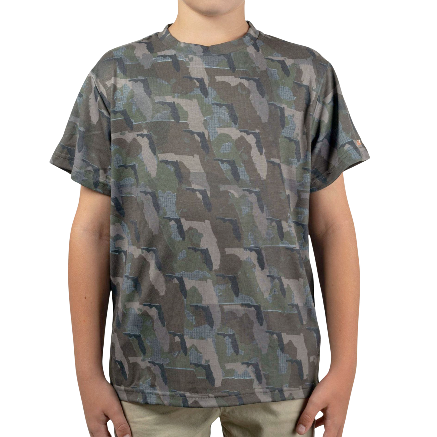 Florida Camo - Kids Short Sleeve Shirt