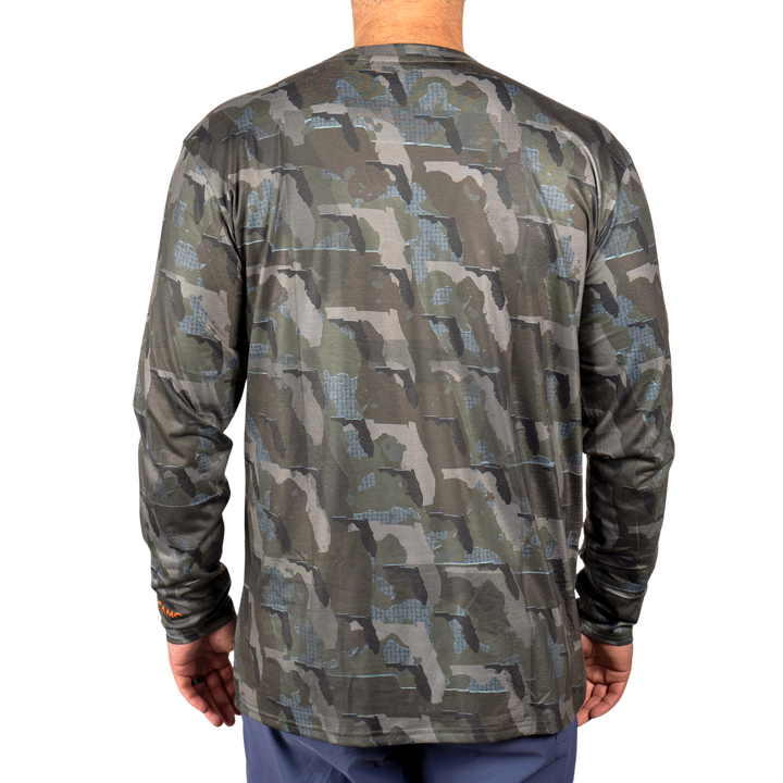 Florida Camo - Long Sleeve Shirt