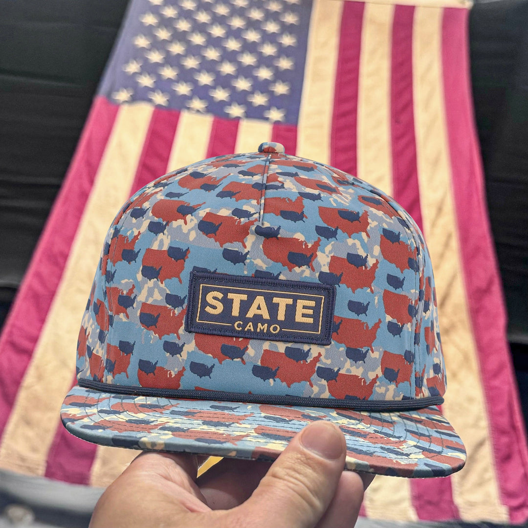 USA Camo - Snapback Hat