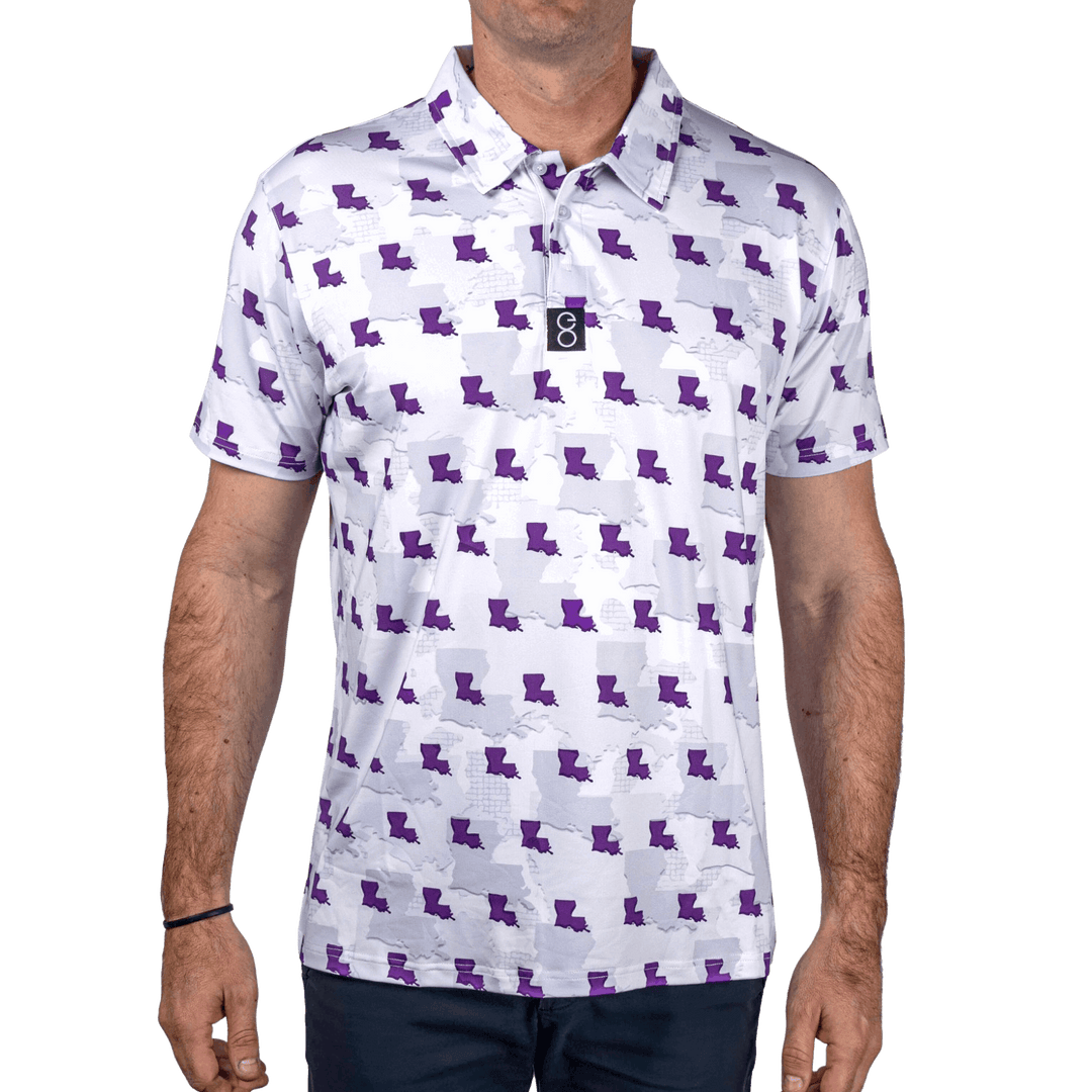 Louisiana Camo - The Bayou Bengal Polo