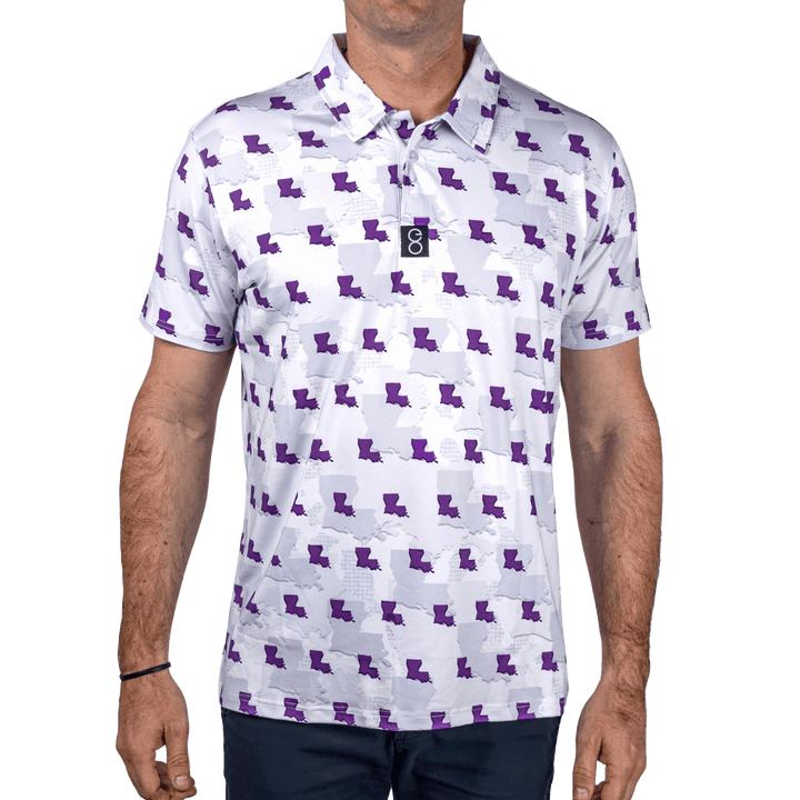 Louisiana Camo - The Bayou Bengal Polo