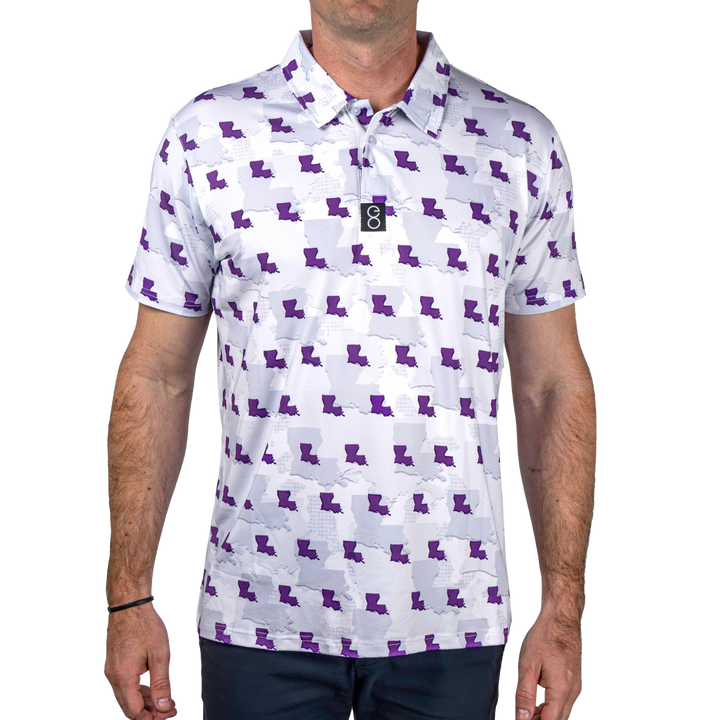 Louisiana Camo - The Bayou Bengal Polo