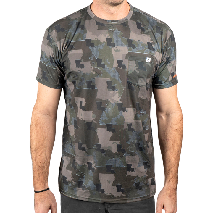 Louisiana Camo - Short Sleeve Shirt