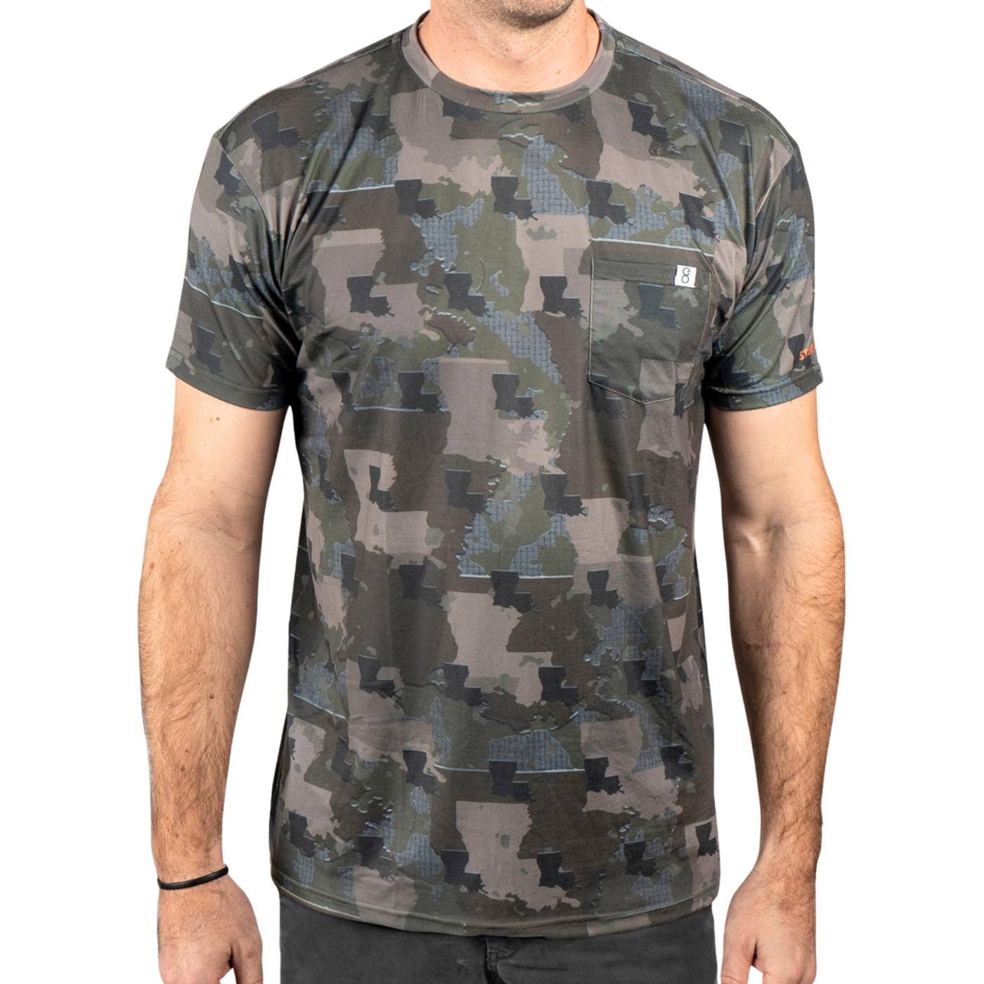 Louisiana Camo - Short Sleeve Shirt