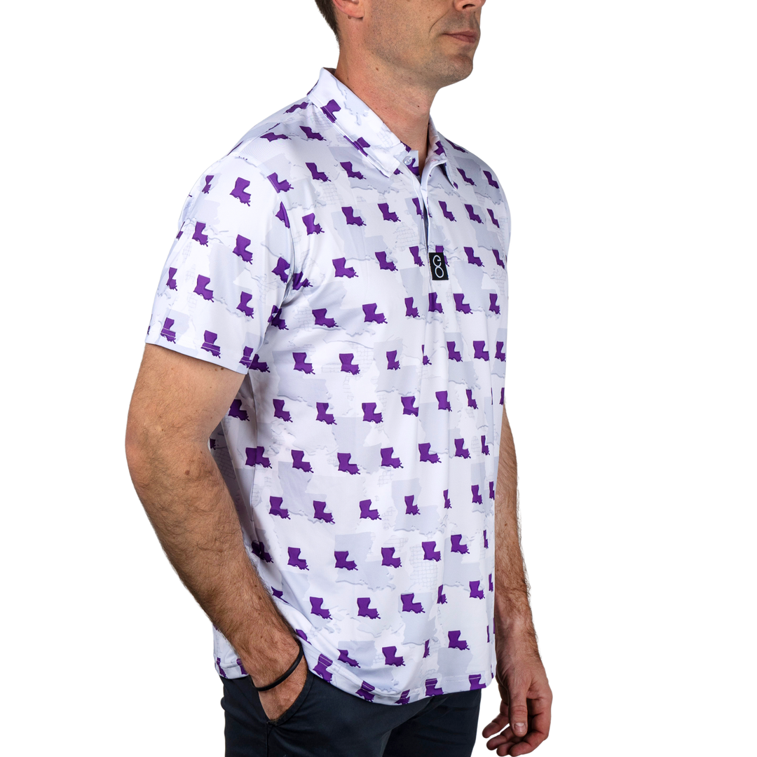 Louisiana Camo - The Bayou Bengal Polo