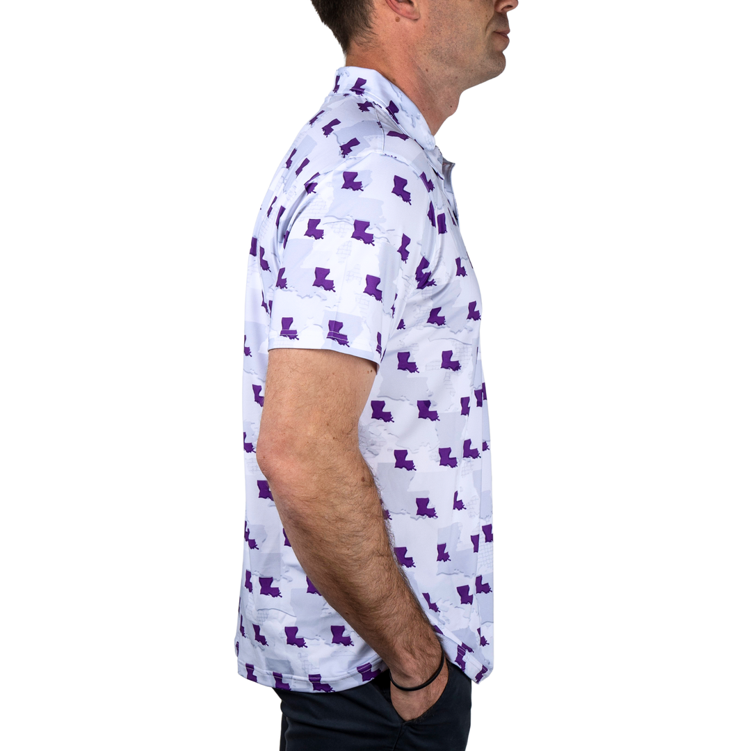 Louisiana Camo - The Bayou Bengal Polo