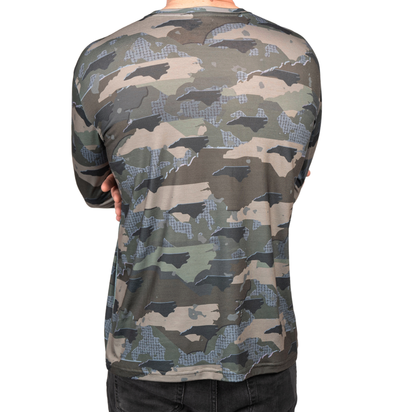 North Carolina Camo - Long Sleeve Shirt