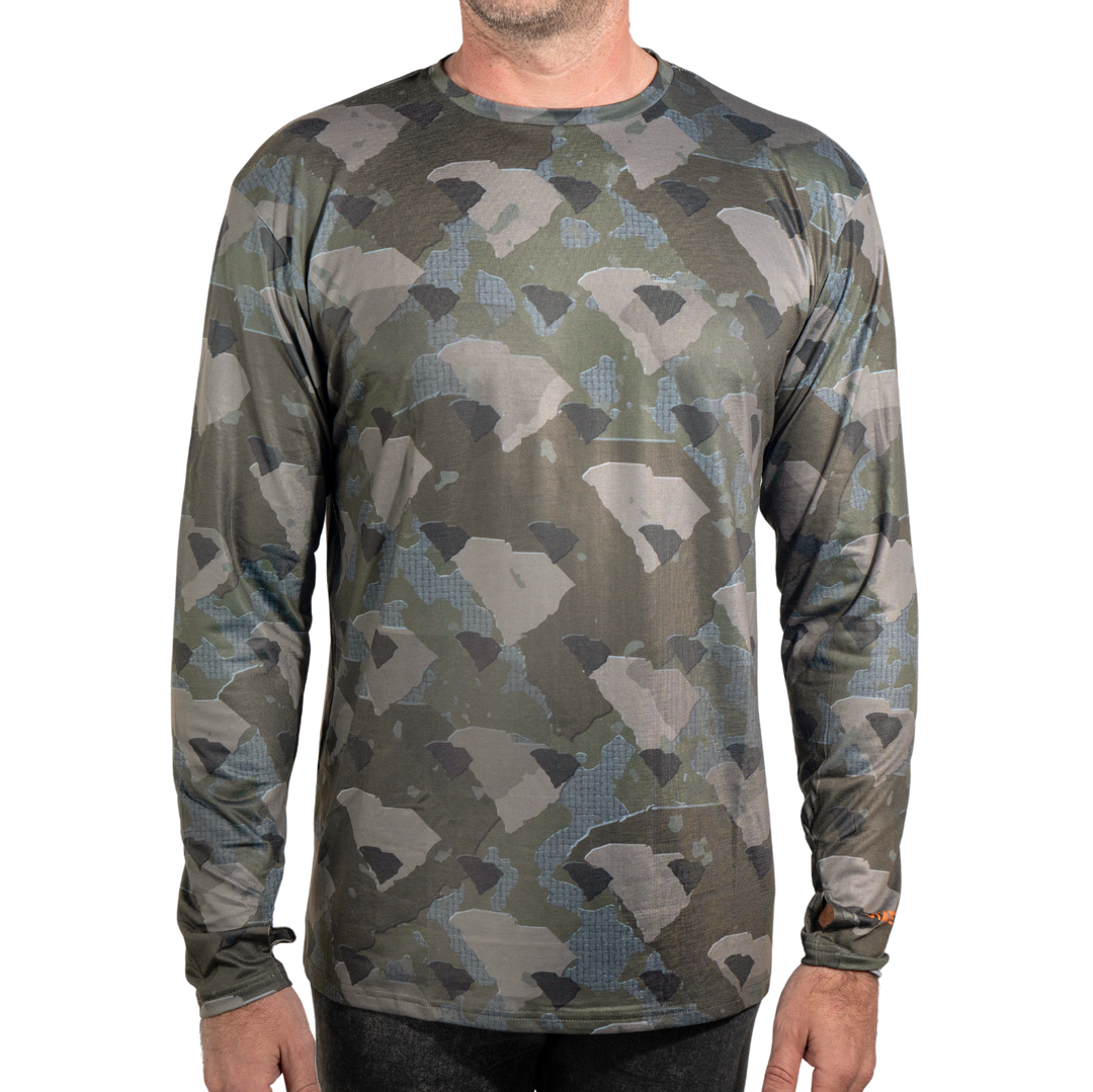 South Carolina Camo - Long Sleeve Shirt