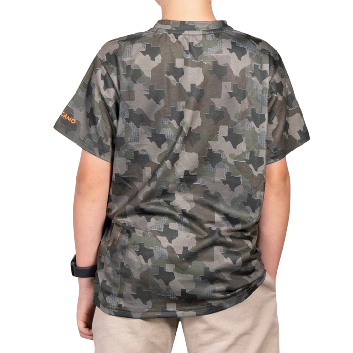 Texas Camo - Kids Short Sleeve