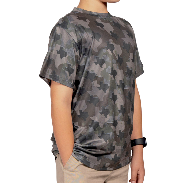 Texas Camo - Kids Short Sleeve