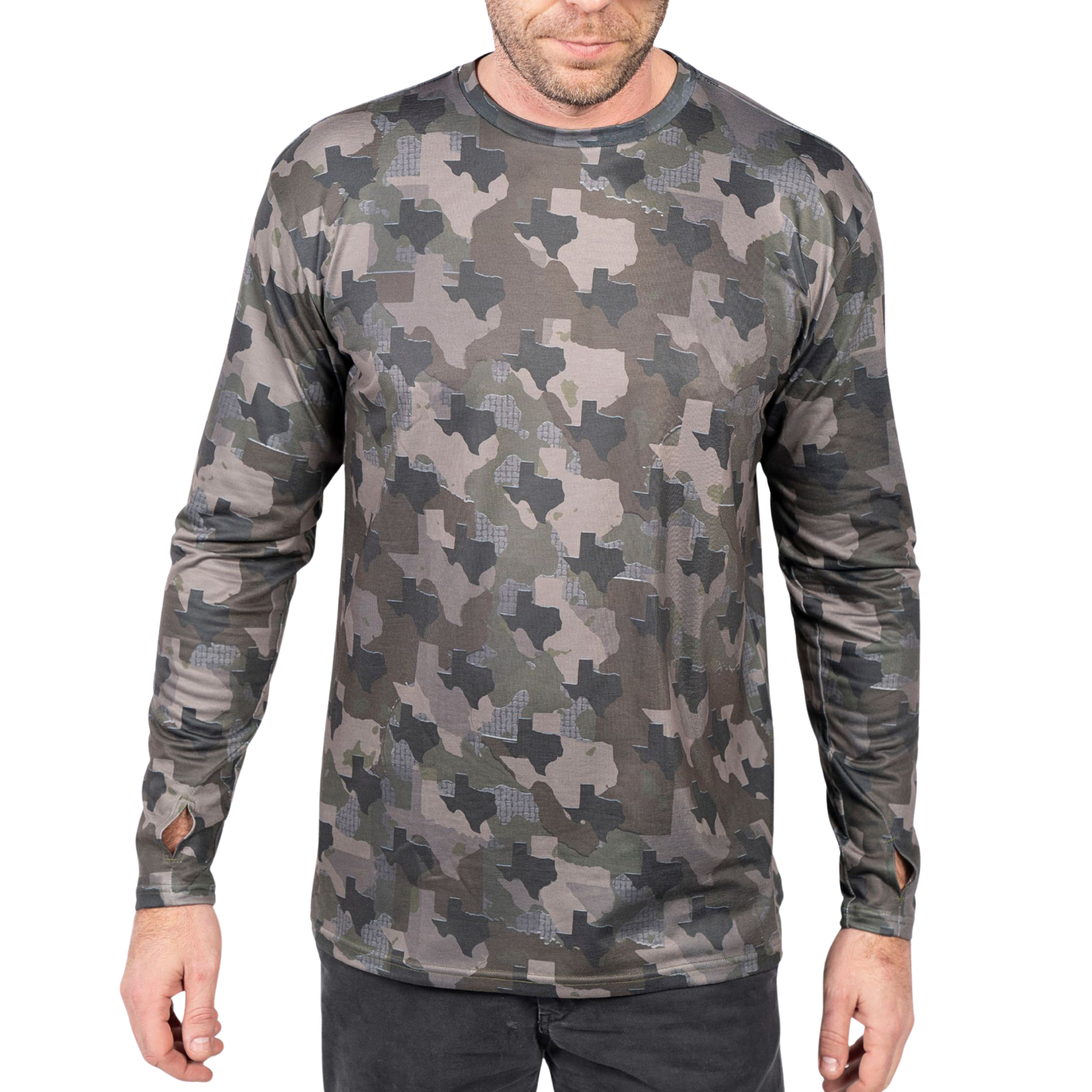 Texans top camo shirt
