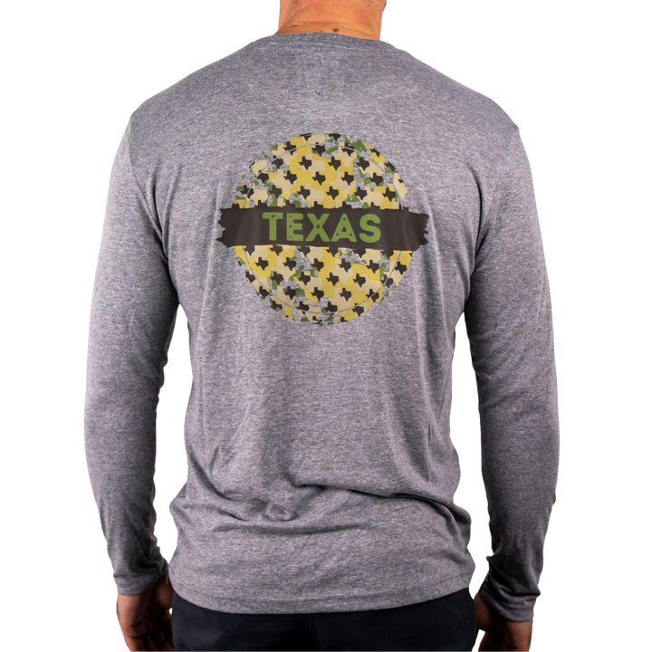 Texas Camo - Casual Long Sleeve Shirt