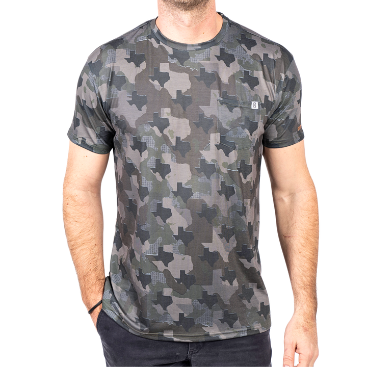 Texas Camo - Short Sleeve Shirt