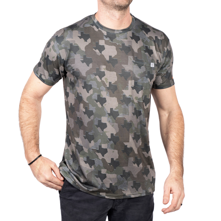 Texas Camo - Short Sleeve Shirt