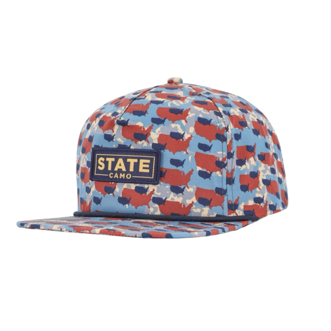 USA Camo - Snapback Hat