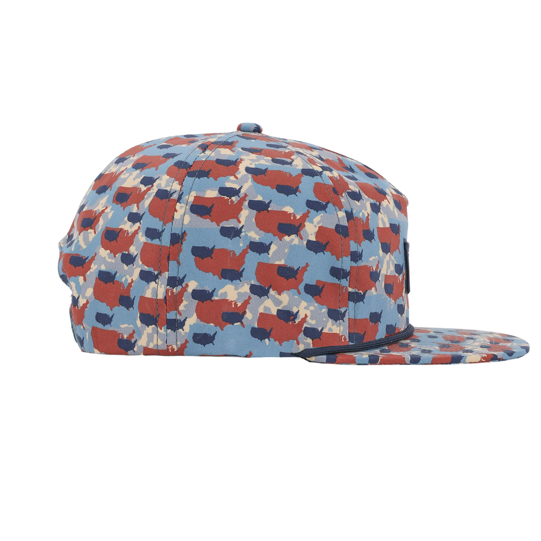 USA Camo - Snapback Hat