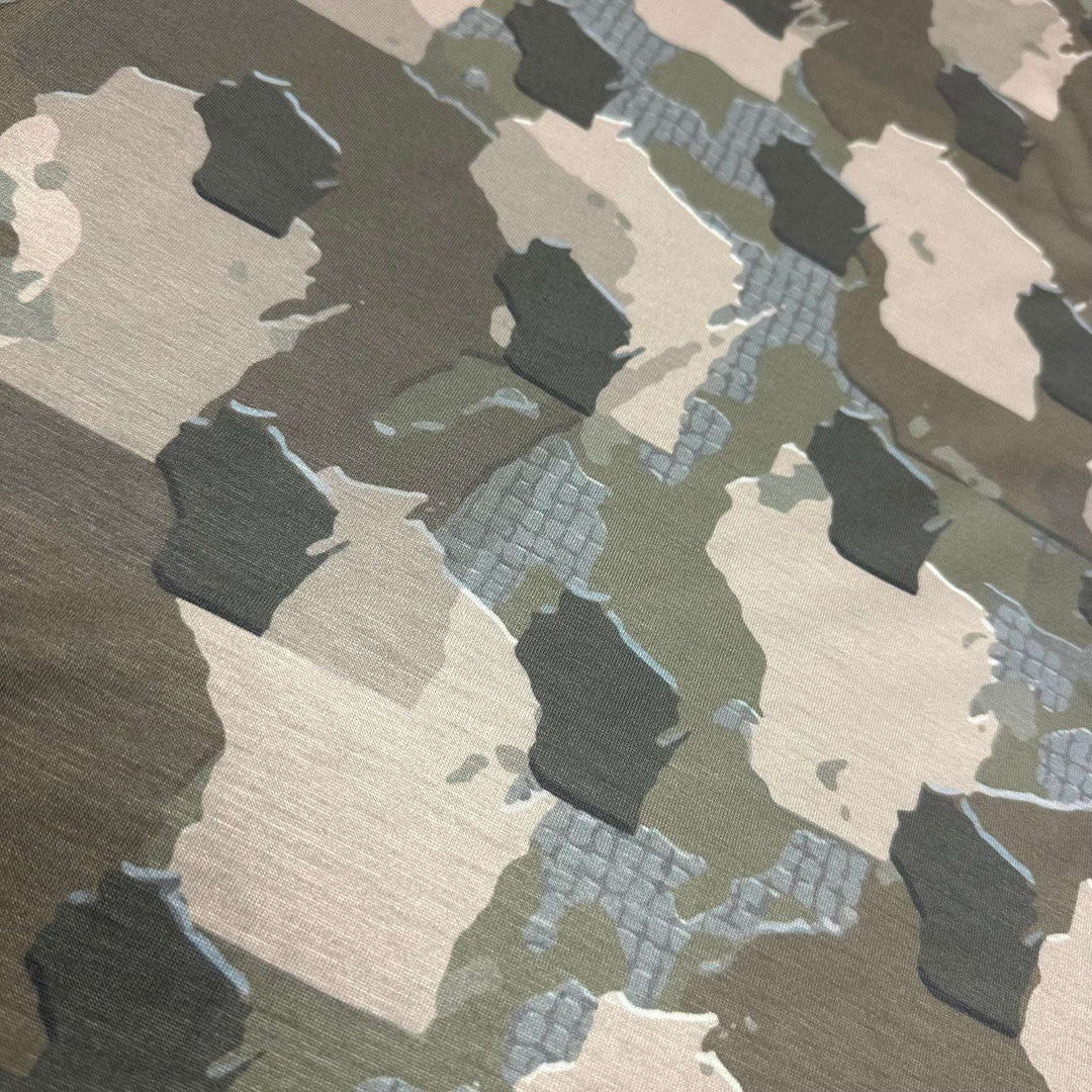 Wisconsin State Camo pattern