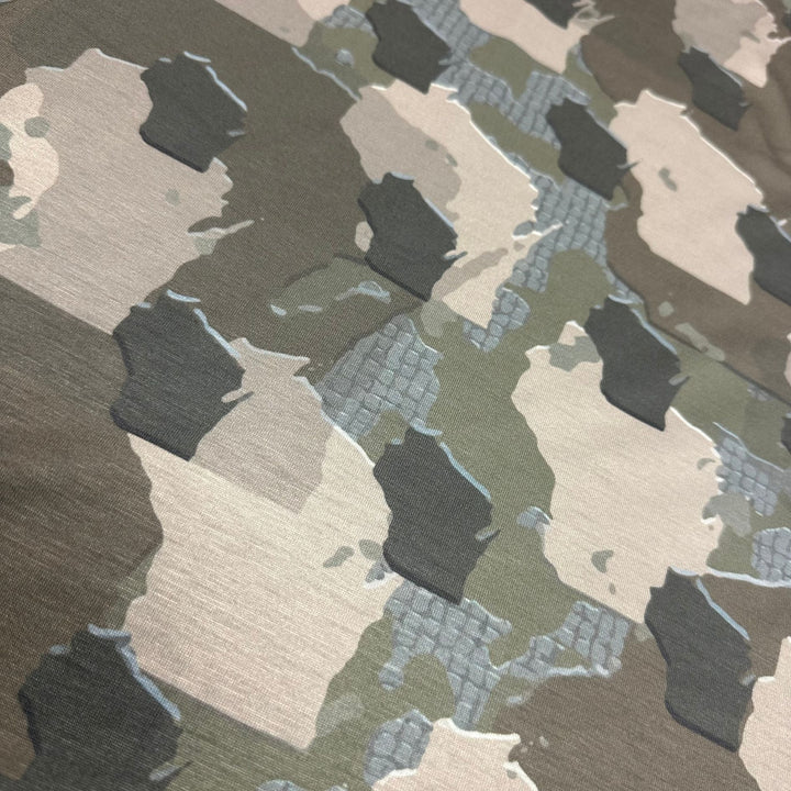 Wisconsin State Camo Pattern