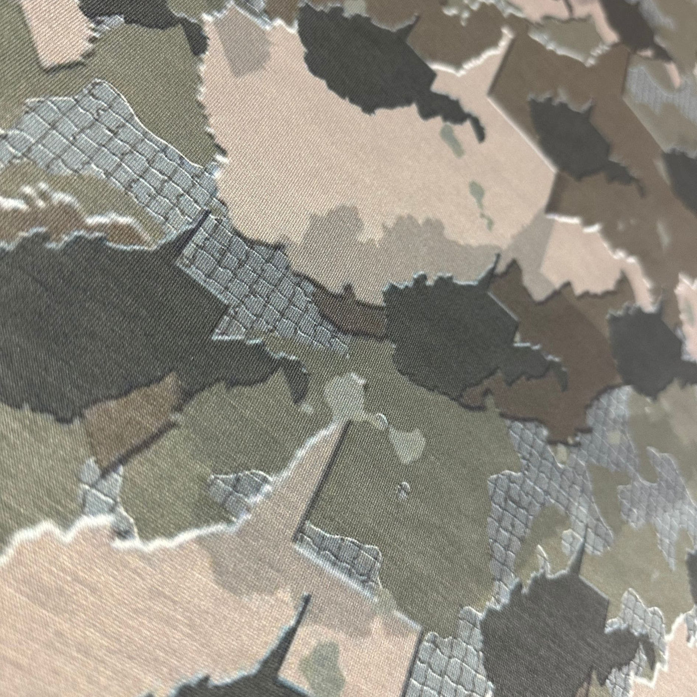 West Virginia State Camo Pattern