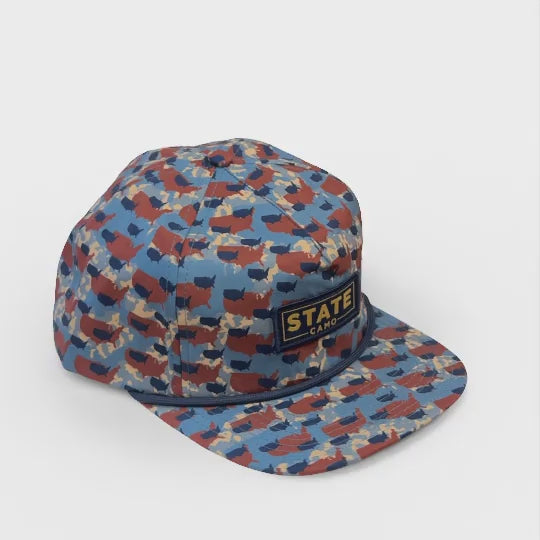 USA Camo - Snapback Hat