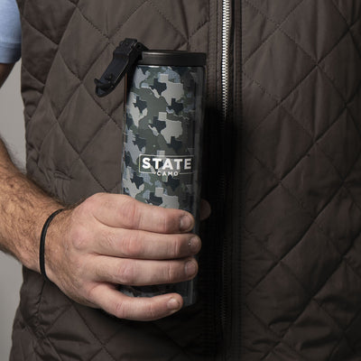 Everyday Outdoor Texas State Camo Tumbler